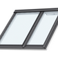 VELUX GPLS FMK08 2066 2-in-1 Triple Glazed Top-Hung Window (139 x 140cm)