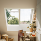 VELUX GPLS FMK08 2066 2-in-1 Triple Glazed Top-Hung Window (139 x 140cm)