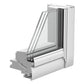 VELUX GPU SK06 0068 Triple Glazed Maintenance Free Polyurethane Top-Hung Roof Window (114 x 118 cm)