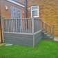 Triton WPC Double Faced Composite Decking Board - Grey 3000mm