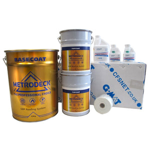 Metrodeck GRP Fibreglass Roofing Kit 450g - 16m2