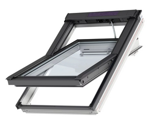 VELUX GGL SK08 206830 Triple Glazed White Painted INTEGRA® SOLAR Window (114 x 140 cm)