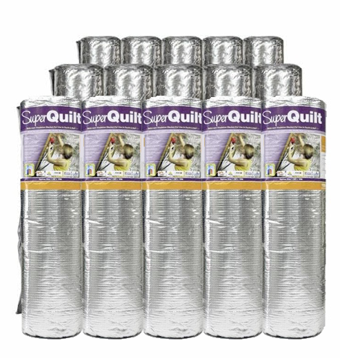 YBS SuperQuilt Multi-Layer Foil Insulation - 1.2m x 10m (PALLET of 15 Rolls)