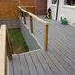 Triton WPC Double Faced Composite Decking Board - Grey 3000mm