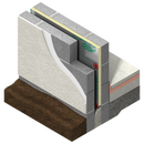 Kingspan Thermawall TW50 Partial Fill Cavity Wall Insulation - 40mm x