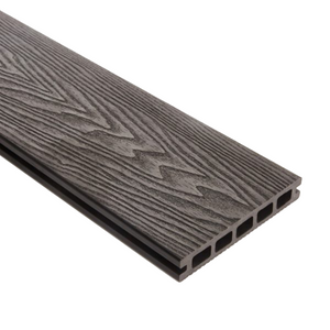 Triton WPC Double Faced Composite Decking Board - Black 3000mm