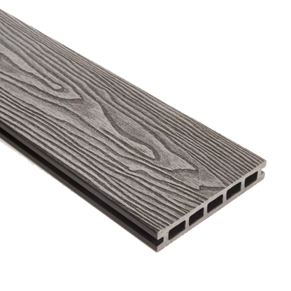 Triton WPC Double Faced Composite Decking Board - Grey 3000mm