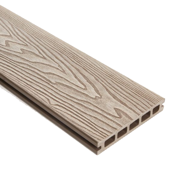 Triton WPC Double Faced Composite Decking Board - Natural 3000mm