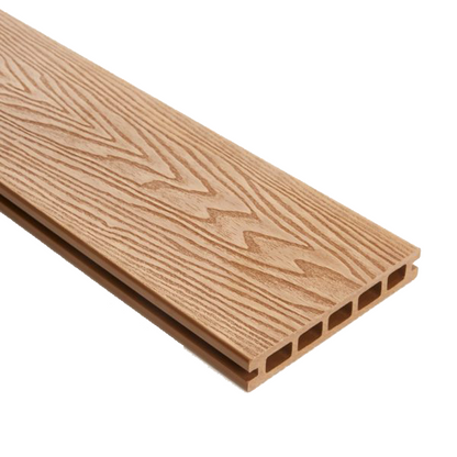 Triton WPC Double Faced Composite Decking Board - Teak 3000mm