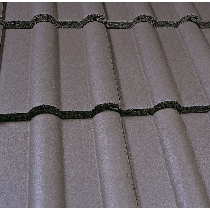 Marley Double Roman Roof Tile - Smooth Grey (Pallet of 192 tiles)