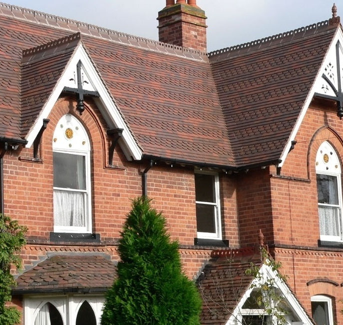 Dreadnought Clay Plain Roof Tiles - Collingwood Blend (smoothfaced ...