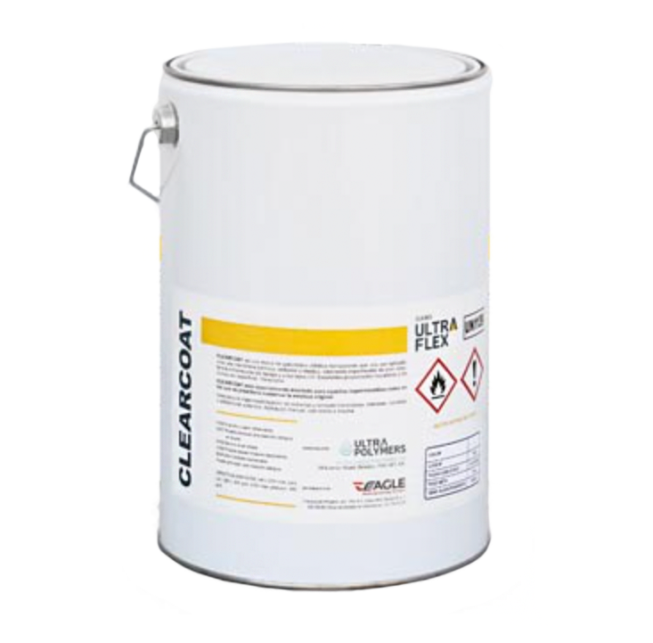 CLEARCOAT Transparent Polyurethane Resin Waterproof Coating - 5kg