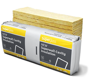 Superglass Superwall 32 Cavity Wall Insulation Batt - 85mm (4.37m2)