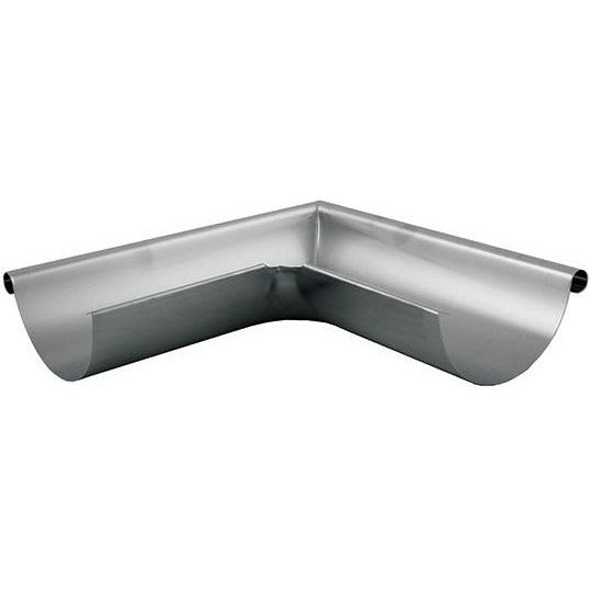 Lindab Majestic Galvanised Steel External 90° Gutter Angle