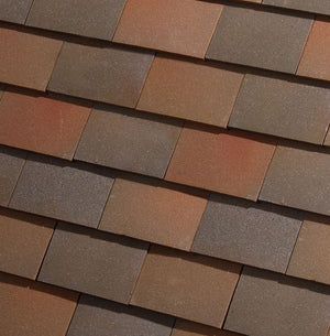 Dreadnought Clay Plain Roof Tiles - Collingwood Blend (sandfaced)