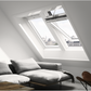 VELUX GGL SK06 206830 Triple Glazed White Painted INTEGRA® SOLAR Window (114 x 118 cm)