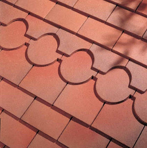 Dreadnought Clay Plain Roof Tiles - Country Brown (sandfaced)