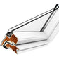 VELUX GGU MK08 006730 Triple Glazed High Energy Efficiency White Polyurethane INTEGRA® SOLAR Window (78 x 140 cm)