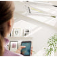 VELUX GGU CK02 006930 Triple Glazed Heat Protection White Polyurethane INTEGRA® SOLAR Window (55 x 78 cm)